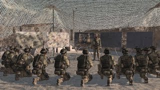 SOCA: Arma 3 Training video - Basic Section attack & Convoy defence