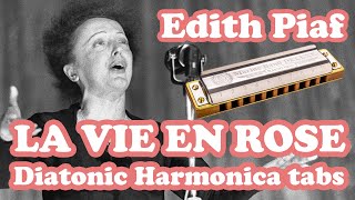 La Vie en Rose - Diatonic Harmonica tabs key of C