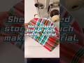 Shell-shaped storage pouch making tutorial.