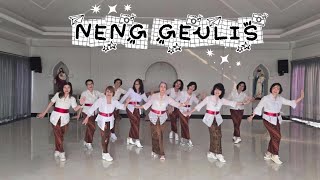 Neng Geulis.  Line Dance