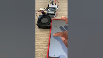 Controlling a 12V fan Speed with UNO R4 Wi-Fi using Arduino Cloud #unor4wifi #electronics #wifi