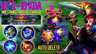 Minions lang Sakalam! This One Combo brutal Damage of Harley Skill will Auto delete Enemy, MLBB