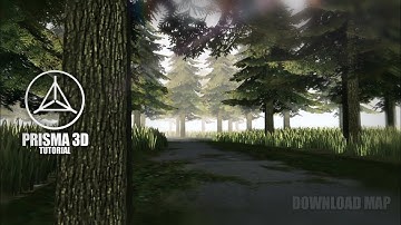 How To Make Stylized Forest 3D In Prisma 3D || PRISMA 3D TUTORIAL