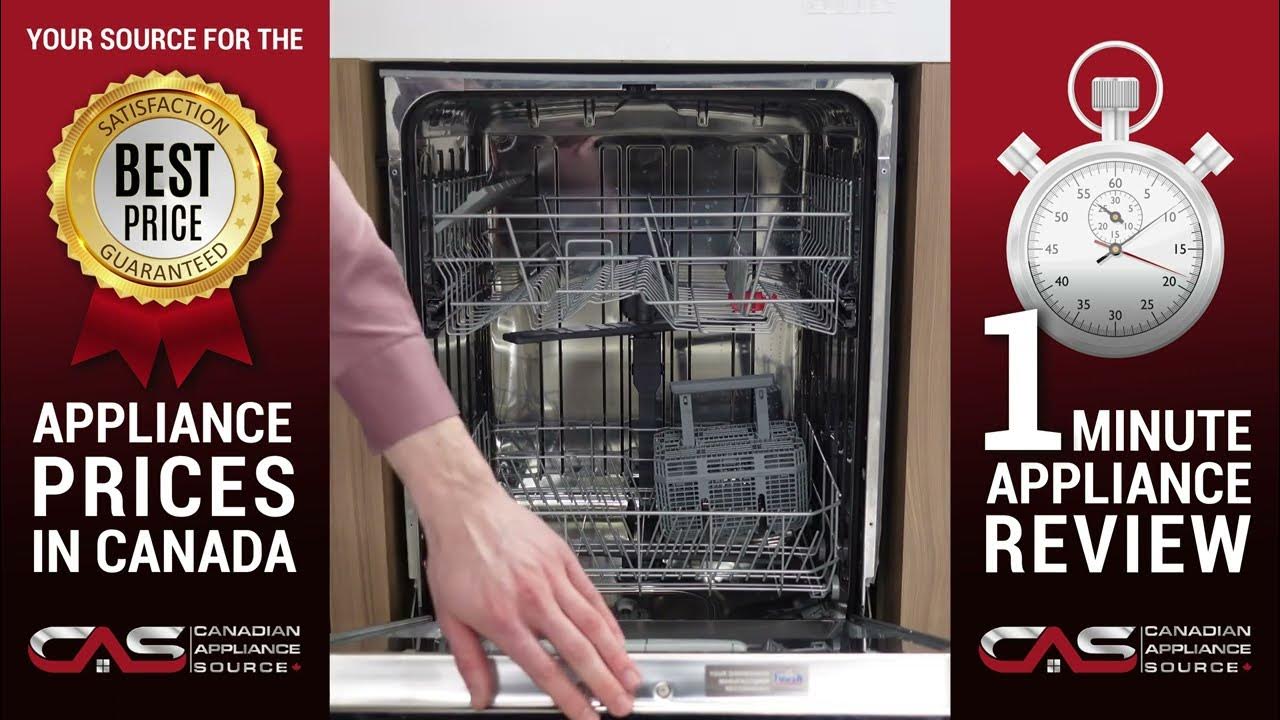 Hisense HUI6220XCUS Dishwasher Review One Minute Info YouTube