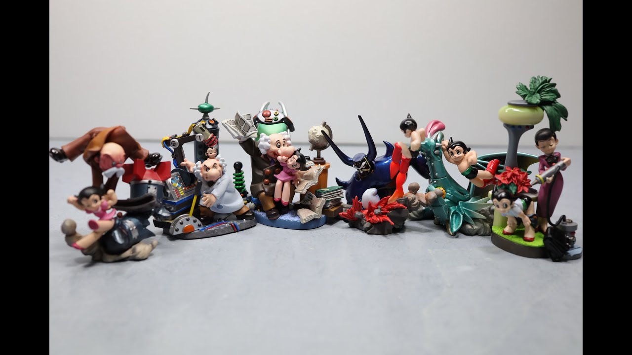 KAIYODO Astro Boy K-T Figure Collection Complete Box Rare 海洋堂