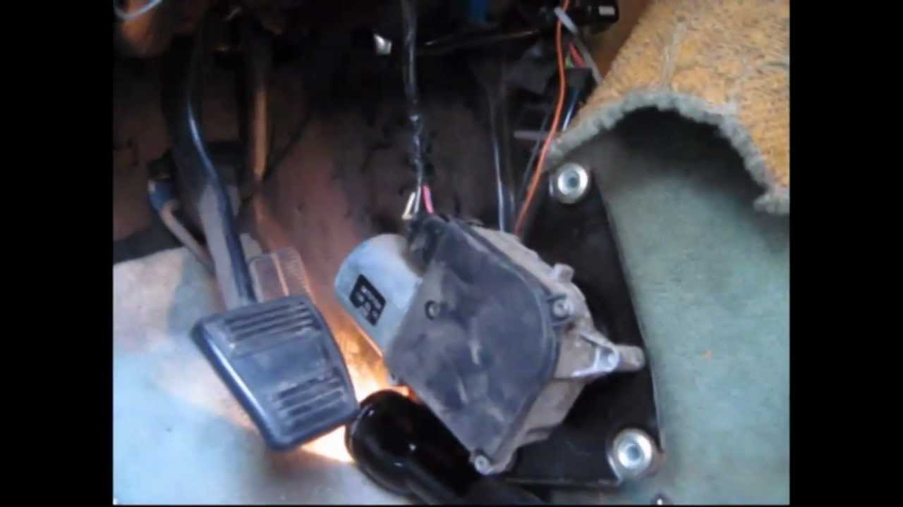 removing wiper motor from a chevy g20 - YouTube gm cruise control diagram 