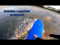 Lake Erie Surf Session |10/18/2021| (GoPro Bite Mount POV)