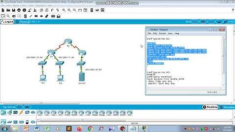 4.3.2.6 - Packet Tracer - Configuring IPv6 ACLs