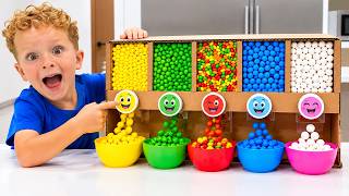 kids learn help uncle play sweet machine