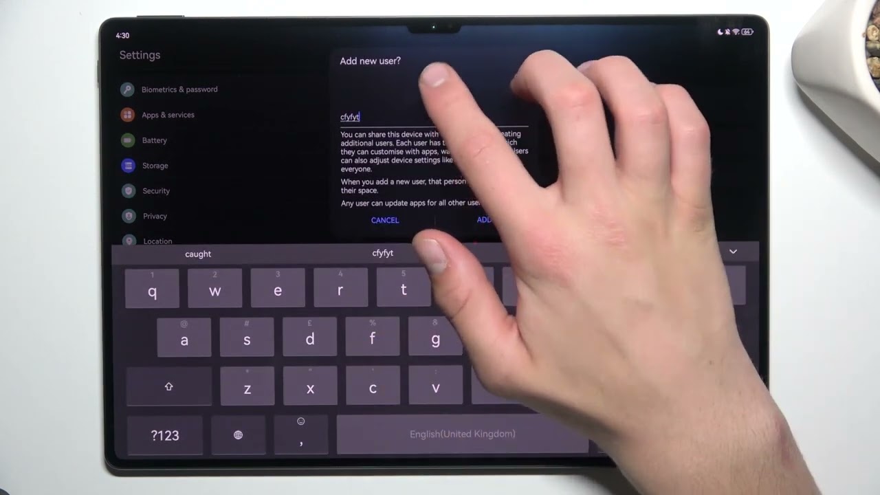 Huawei MatePad Pro 13 2   How to Create Multiple Users   Manage Your Device