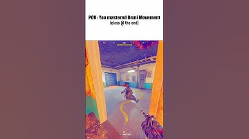 POV : You Mastered Omni Movement, Class @ the end 👑