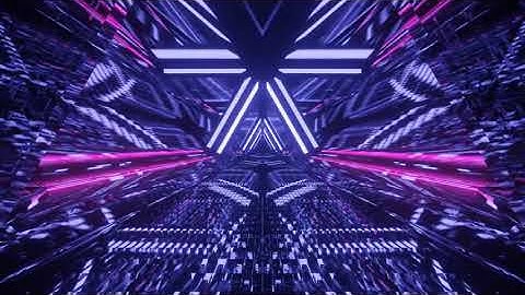 Sci-Fi Neón 4K Motion Background Loop - Free VJ Loops 2020 | Free Video Background