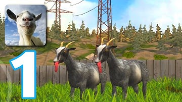 Goat Simulator - Gameplay Walkthrough Part 1 - Goatville (iOS, Android)