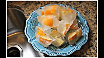 Lemon Vinegar Ice Cubes for Garbage Disposal | Frugal Cleaning Hack!