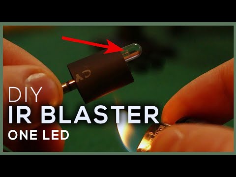 Diy Ir Blaster With Only 1 Led Universal Remote Youtube