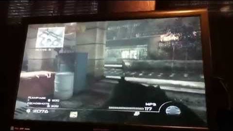 Mw3 glitch on Bootleg inside of dumpster