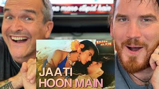 Jaati Hoon Main - Karan Arjun | Shahrukh Khan & Kajol | REACTION!!