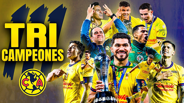 Las ÁGUILAS del TRICAMPEONATO ⭐️⭐️⭐️ Un América DE ÉPOCA 🦅