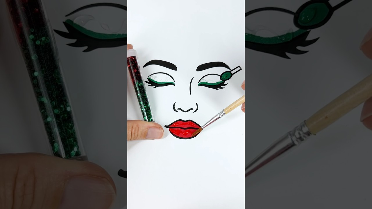 Christmas Queen Makeup 🎄👑💄