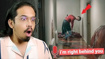 Hyper realistic horror that uses your mic to communicate with evil spirits