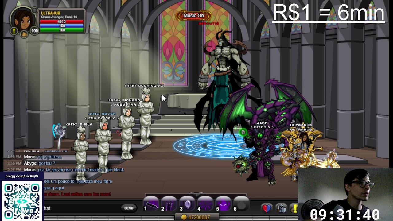 LIVE | AQW INFINITY DEMO!!