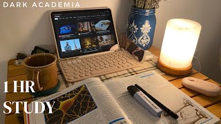 Benimle 1 Saat Ders Çalış Müziksiz, Kronometreli, Mum Işığı Felsefestudy With Me 1 Hr, No Music