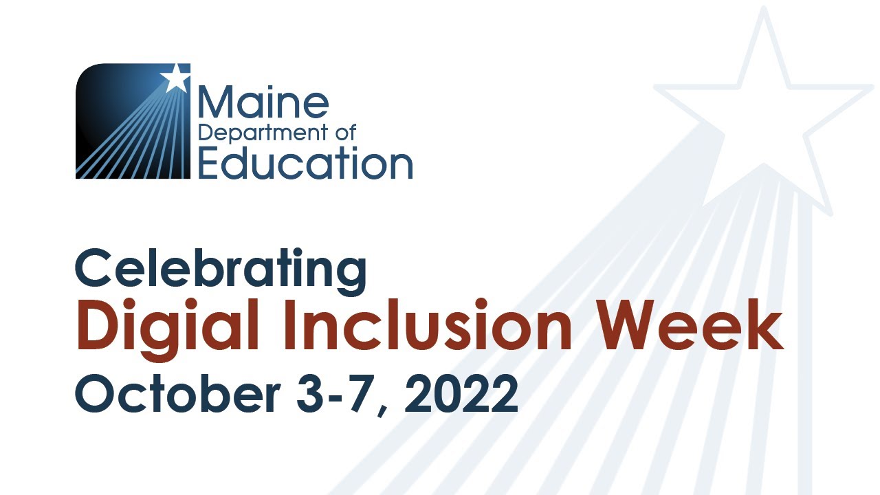 Digital Inclusion Week 2022 MLTI Ambassador Tracy Williamson YouTube