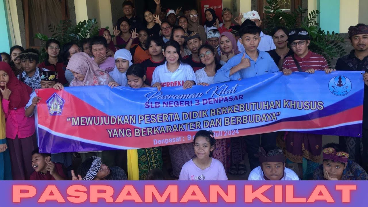 Pasraman Kilat SLB Negeri 3 Denpasar (9 - 11 Juli 2024)