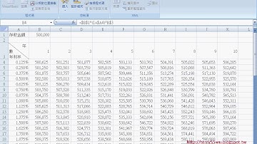 03 定存公式與FV函數與欄列鎖定