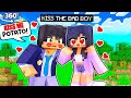 BAD BOY LOVES APHMAU in Minecraft! (Aphmau Kissed)