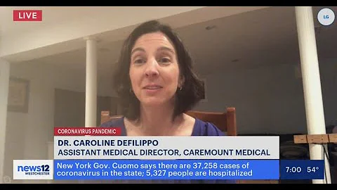 News 12 COVID-19 Interview with Dr. Caroline DeFil...
