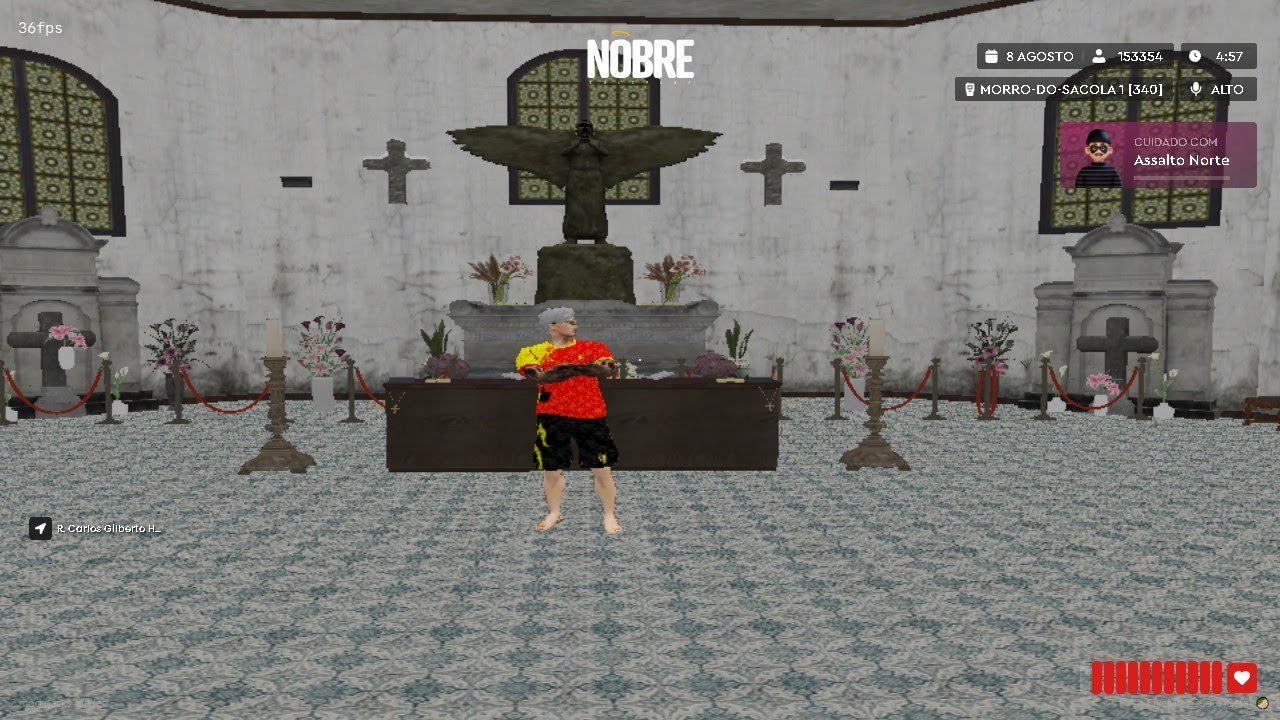 NOITE NO GTA RP MORRO DO SACOLA