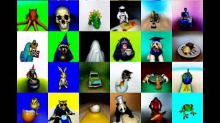 DreamFusion - Text-to-3D using 2D Diffusion
