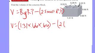 Volume of Composite Solids 11 5