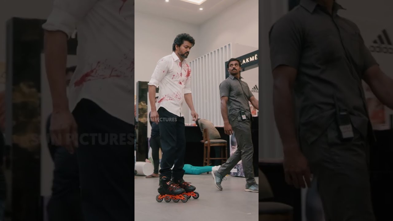 Meaner Leaner Stronger Here is the exclusive BTS from  Beast  Thalapathy Vijay  Sun Pictures