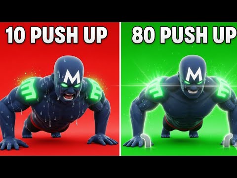 80+ Push Ups in 1 Set | The Forgotten Technique