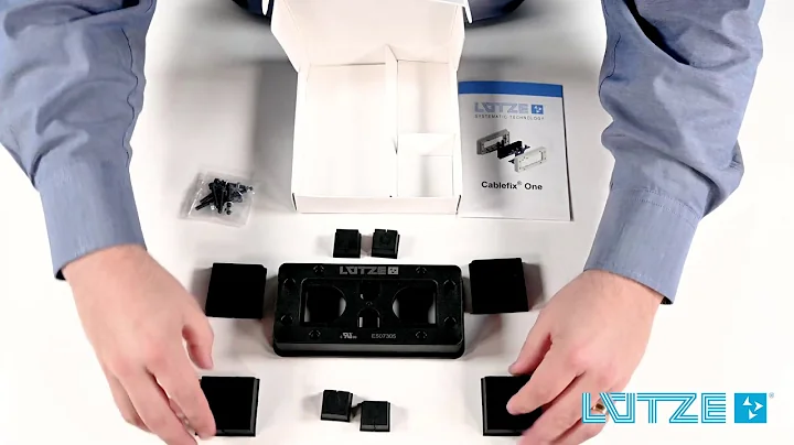 LUTZE Cablefix One Cable Entry System Kit - Unboxing