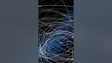Earth cruising through potentially hazardous asteroids. Made using Universe Sandbox 2. #space