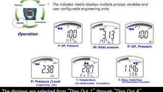 7. Pressure Transmitter (DPharp Series)  Display Capability