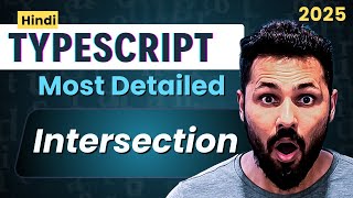 TypeScript Hindi Tutorial #20 Intersection Types