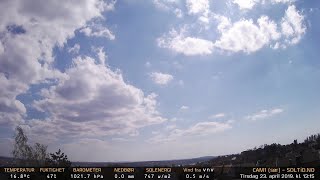 Timelapse Cam 1 - 23. april 2019