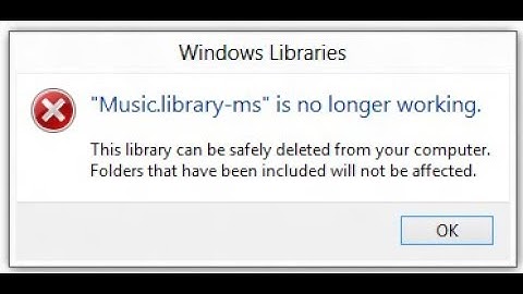 .Library-ms is no longer working error Simple Fix!