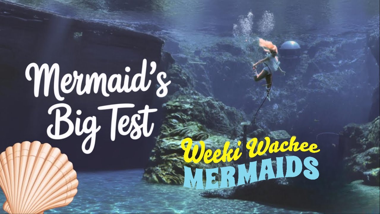 Ashley's Mermaid Test at Weeki Wachee Springs (2021)