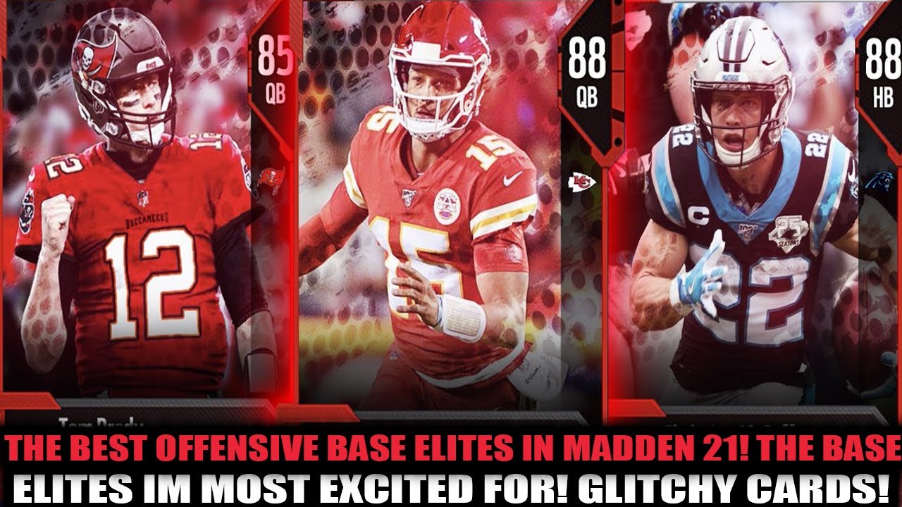 THE TOP 10 OFFENSIVE BASE ELITES IN MADDEN 21! THE BASE ELITES THAT WILL BREAK THE GAME! | MADDEN 21