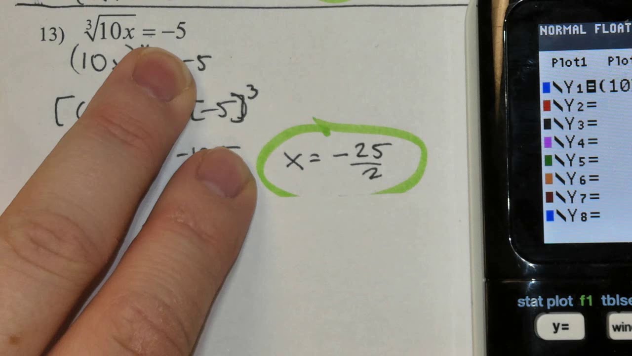 Unit Six Review II - Problem 13 - YouTube