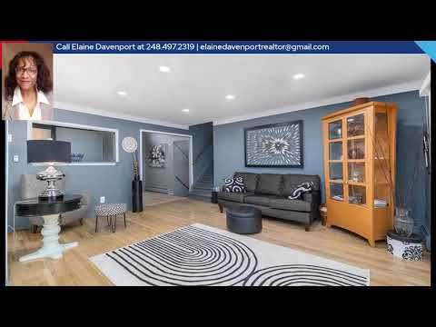 21760 GLENMORRA Street, Southfield, MI home video tour