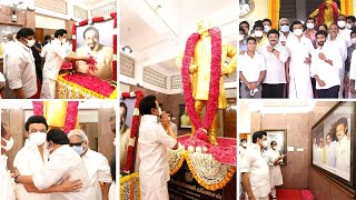 Nadigar Thilagam Sivaji Ganesan 93rd Birth Anniversary | Chief Minister MK Stalin | SivajiUnseenPics