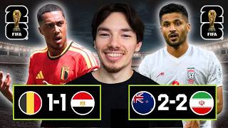 Iran vs New Zealand Was Epic, Egypt Impress vs Belgium, Saudis Hold Off Uruguay | World Cup Recap
