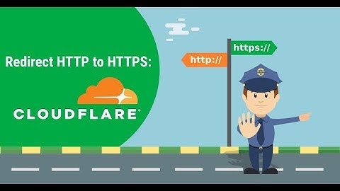 How to redirect http to https using Cloudflare page rules