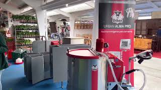 Entrevista a José Pereiro responsable comercial de Grupo Ladislao, en la Feria de Muestras de Tineo.